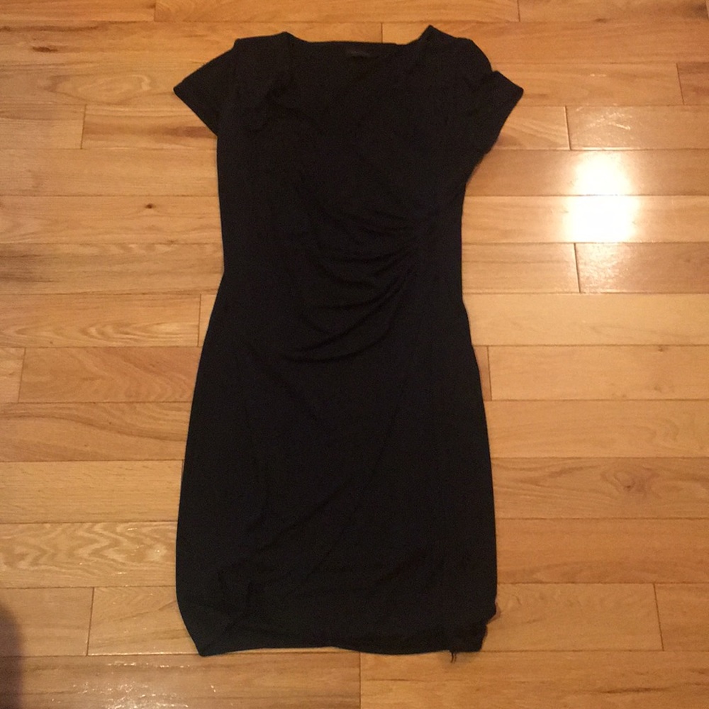 The Limited Black V neck dress.